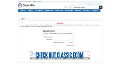 Desktop Screenshot of omixdealer.com